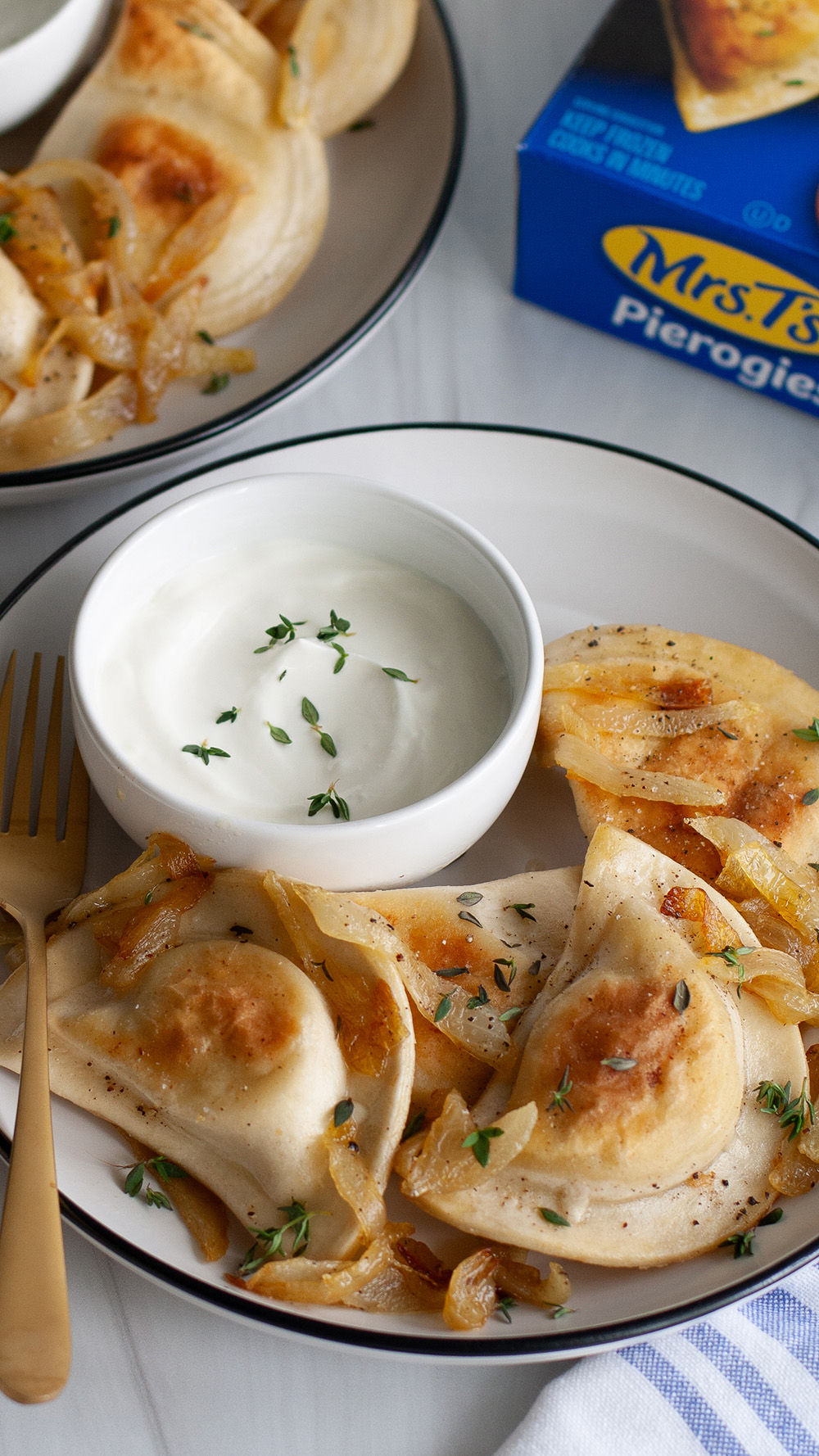 Classic Pierogies with Butter and Onions