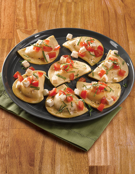 Savory Pierogy Bruschetta