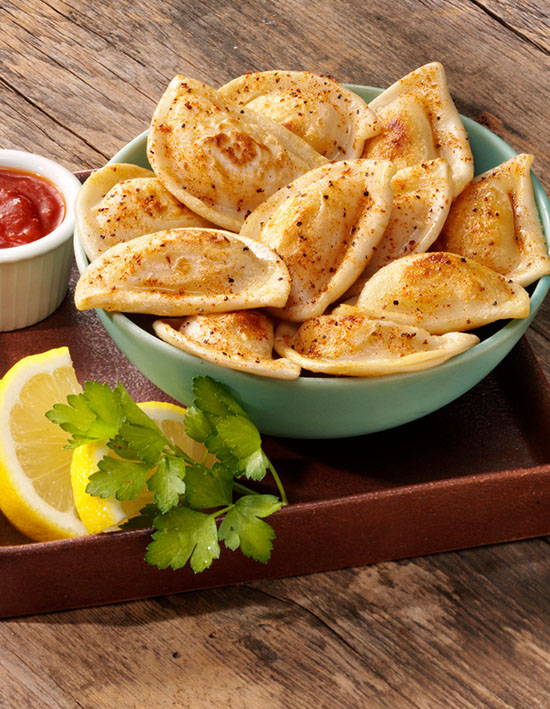 Maryland-Style Mini Pierogy Dippers