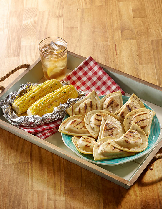 Grilled Pierogies