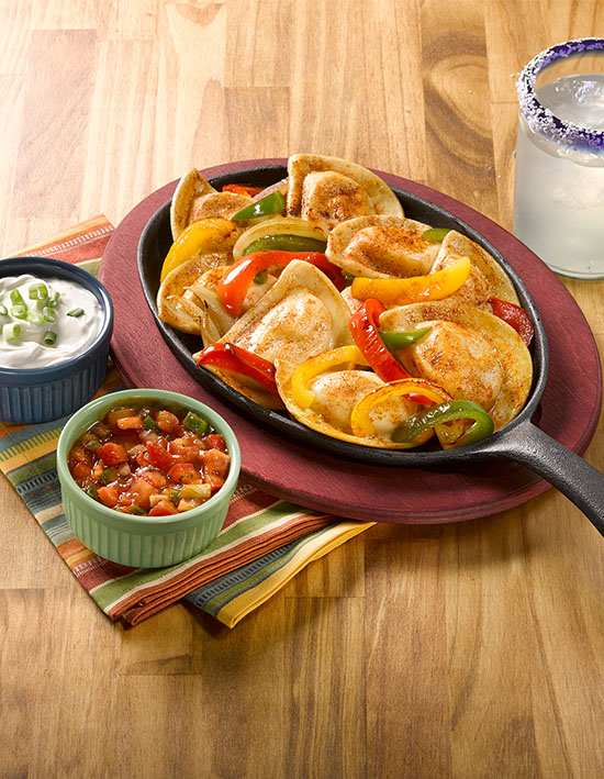 Fajita Pierogies