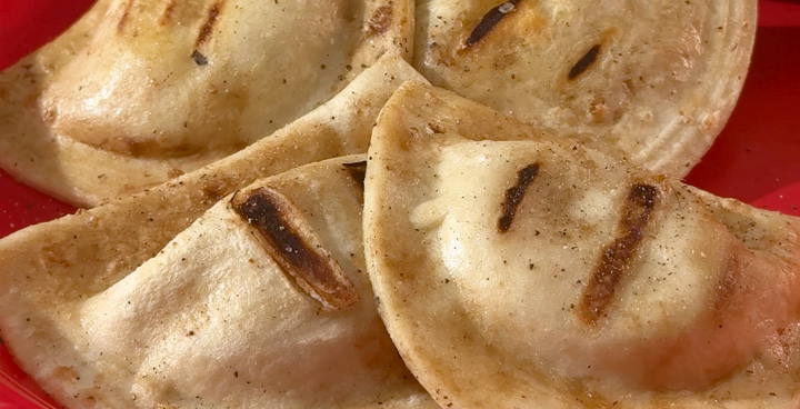 Grilled Pierogies