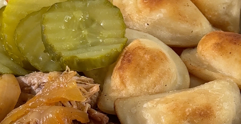 Pulled Pork BBQ Pierogies