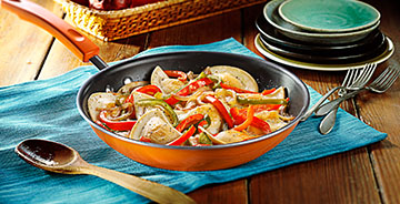 Sizzling Pierogy Skillet