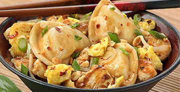 Pad Thai Mini Pierogies