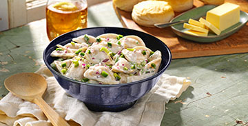 Mini Pierogy Potato Salad