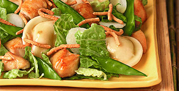 Mandarin Chicken Mini Pierogy Salad