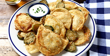 Chicken-Fried Pierogies