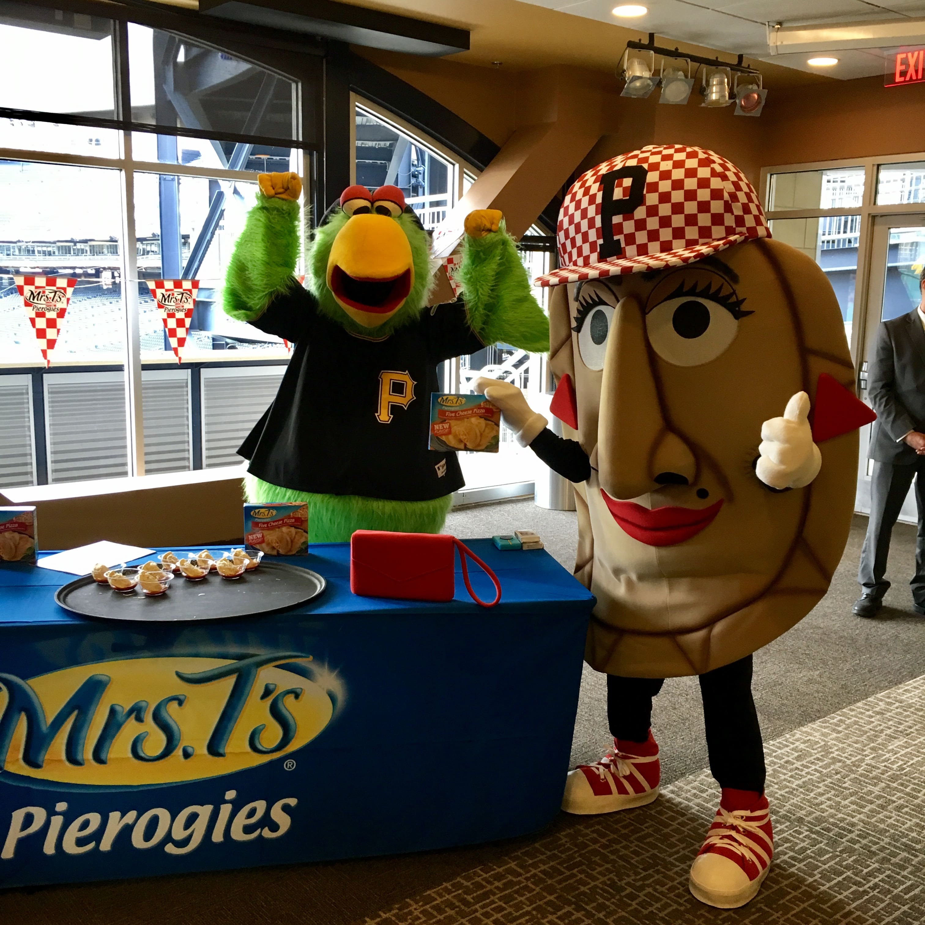 Pittsburgh Pirates on X: It's National Pierogi Day & to celebrate we  had our #PiratesPierogies race 1 last time! Watch:    / X