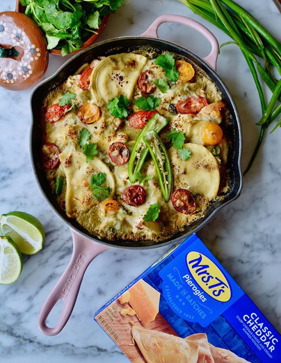 Pierogy Skillet Enchiladas