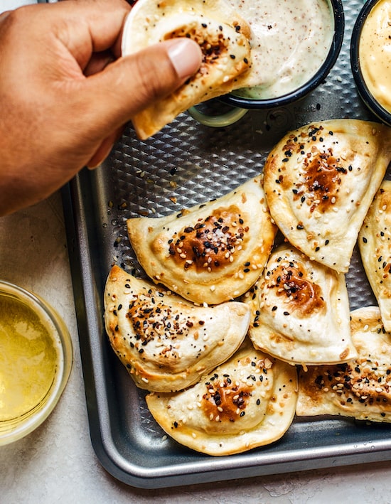 Everything Toasted Pierogies