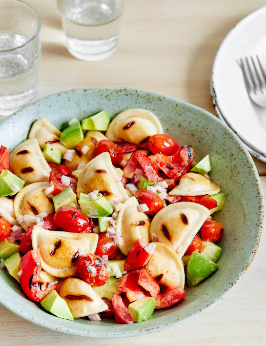 Avocado Ranch Mini Pierogy Salad