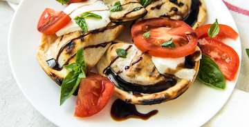 Caprese Grilled Pierogies