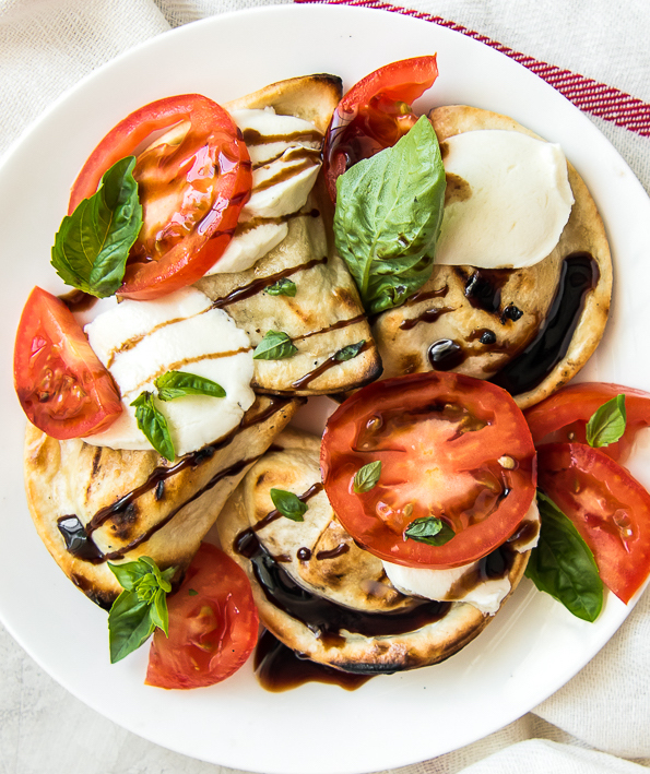 Caprese Grilled Pierogies