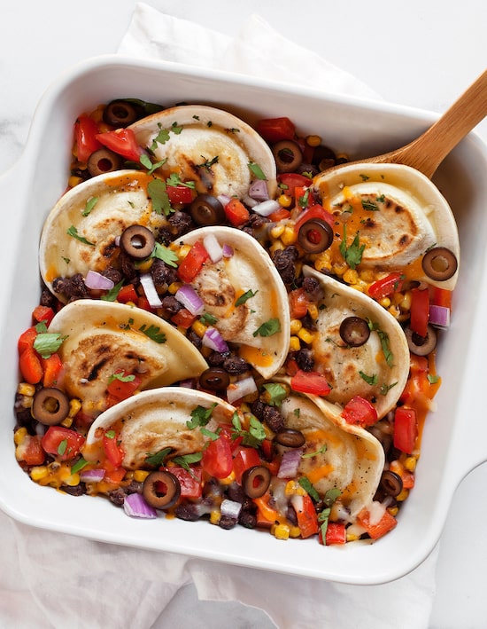 Pierogy Taco Casserole