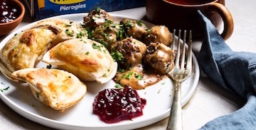 Swedish Meatballs and Pierogies