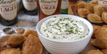 Yuengling Traditional Lager Battered Mini Pierogies