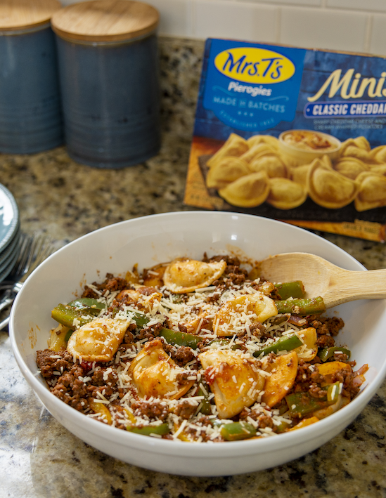 Unstuffed Pepper Pierogies