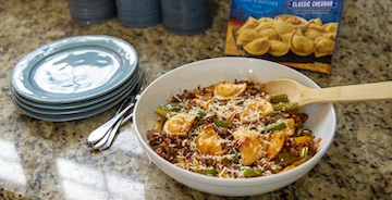 Unstuffed Pepper Pierogies