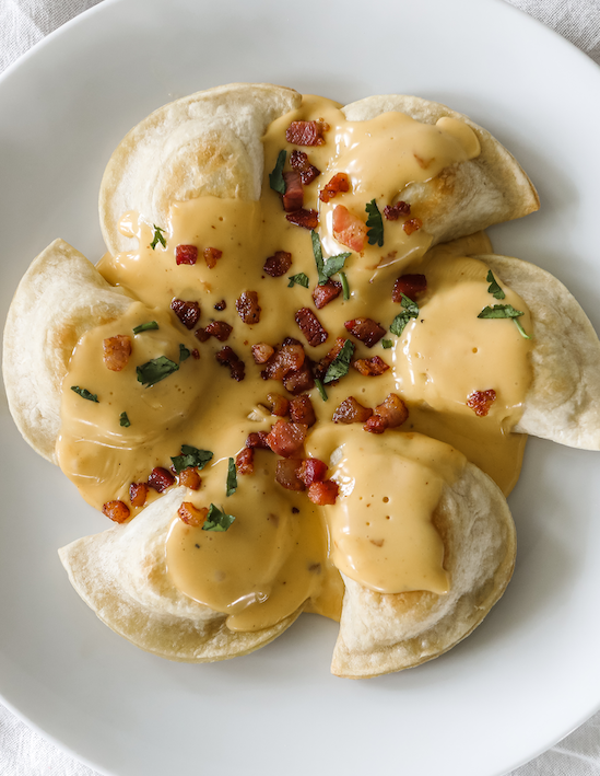 Pancetta Pierogies