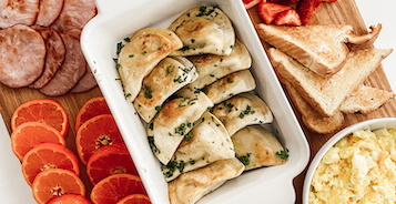 Breakfast Pierogies Sampler