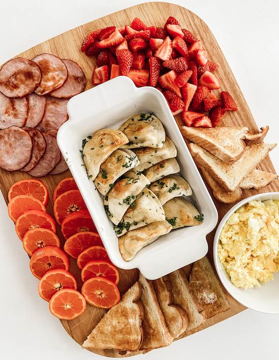 Breakfast Pierogies Sampler