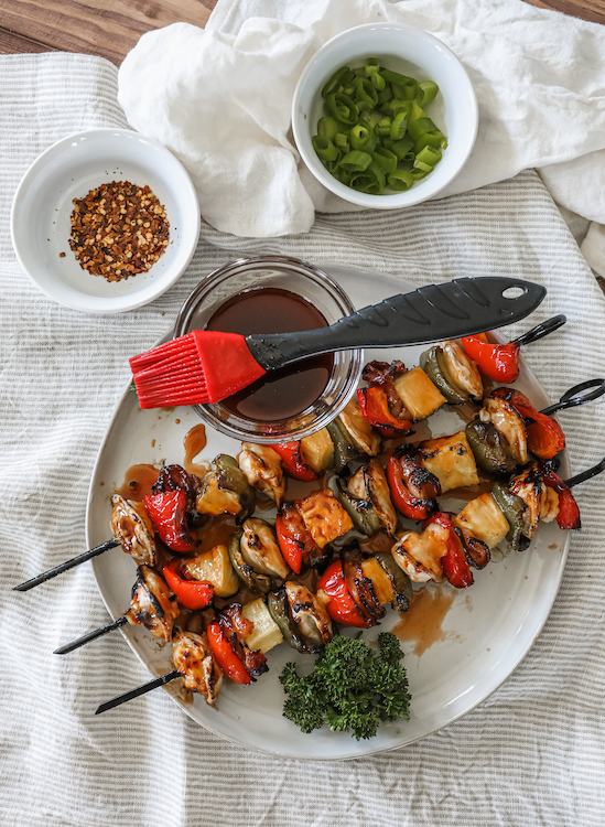 Sweet & Sour Pierogy Kabobs