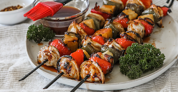 Sweet & Sour Pierogy Kabobs