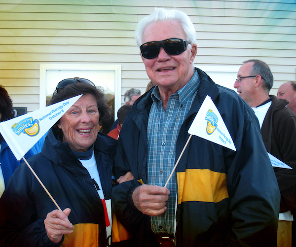 Mrs. T's original owner celebrating National Pierogy Day