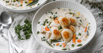 Pierogy Pot Pie Soup