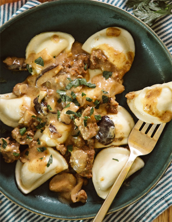 Beef Stroganoff