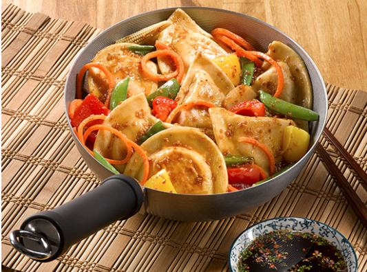 Asian Pierogy Stir Fry