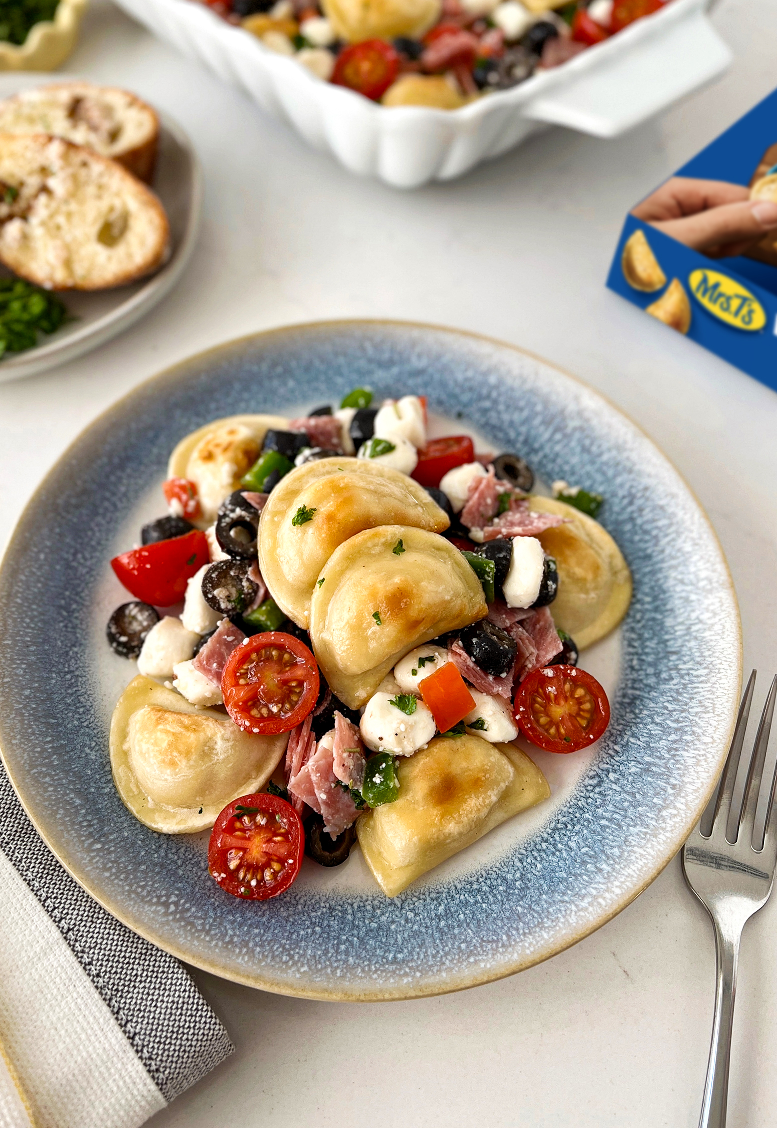 Easy Weeknight Dinner: Pierogy Pasta Salad