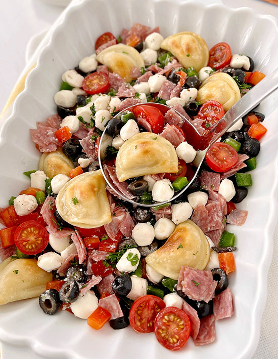 Pierogy Pasta Salad