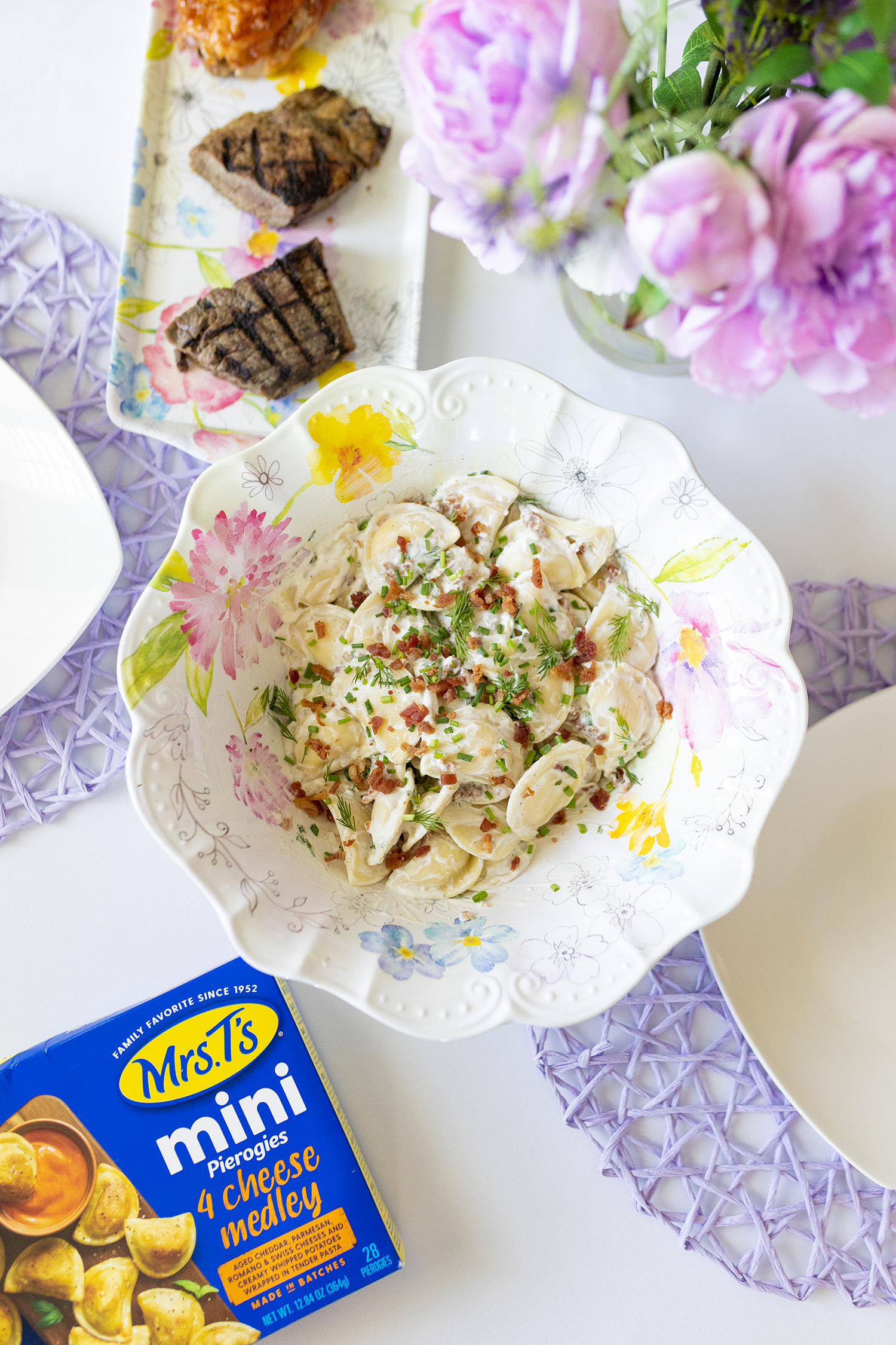 Zesty Ranch Pierogy Potato Salad