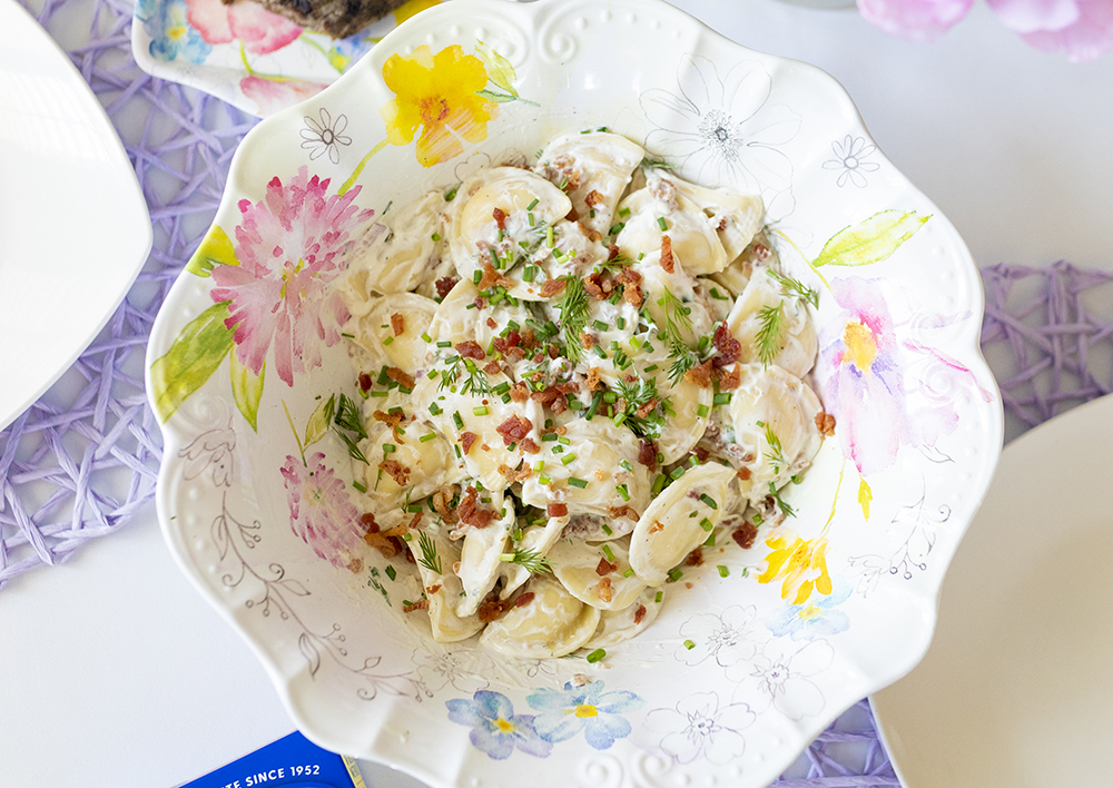 Zesty Ranch Pierogy Potato Salad