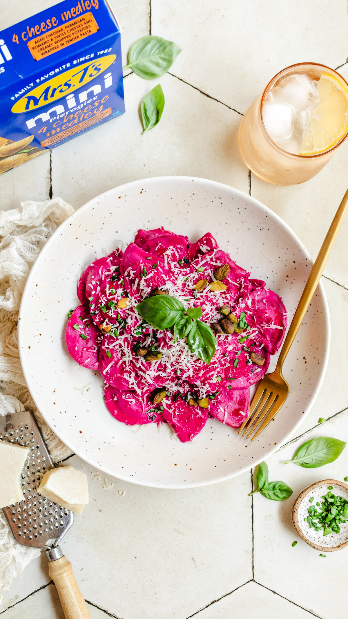 Viral Pink Pierogy Pasta