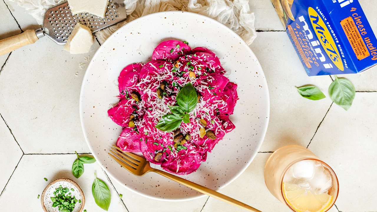 Viral Pink Pierogy Pasta