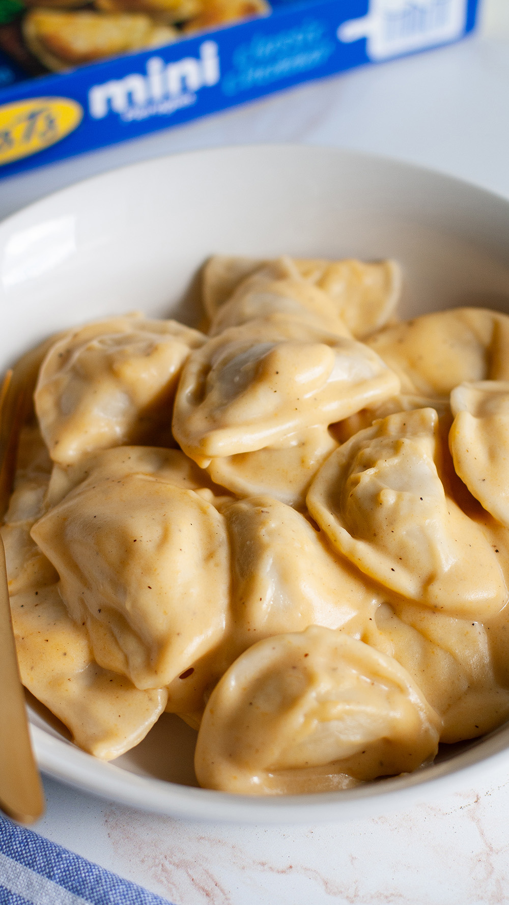 Classic Mac & Cheese Pierogies