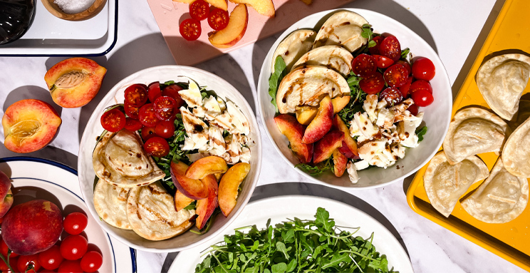 Summer Grilled Pierogy Bowl