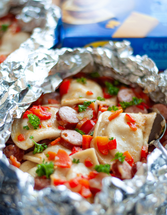 Pierogy Foil Packs