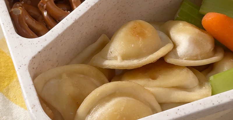 Mini Pierogy Bento Box