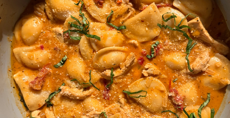 Marry Me Chicken Pierogies