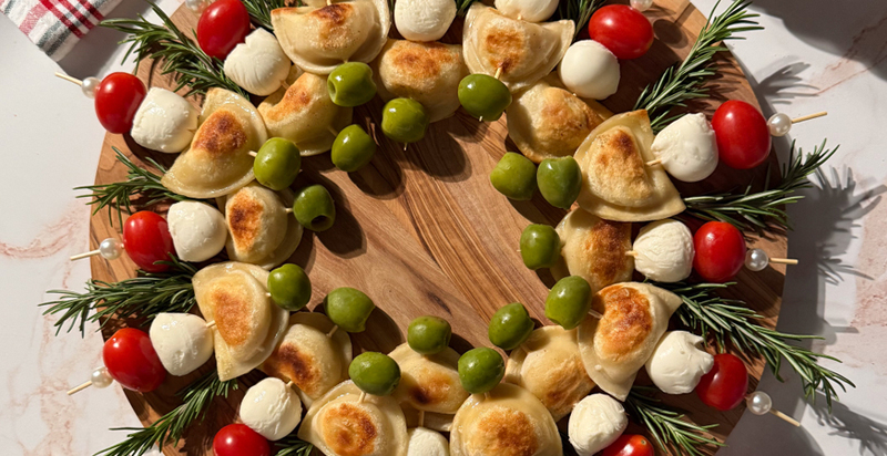 Charcuterie Christmas Wreath