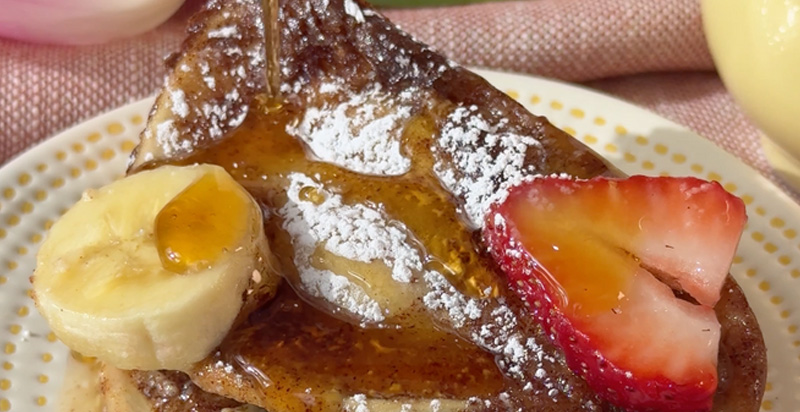 French Toast Pierogy Bake